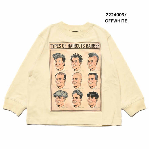 【130~150】★NEEDLEWORKS★天竺BARBERロンT(2224009j)